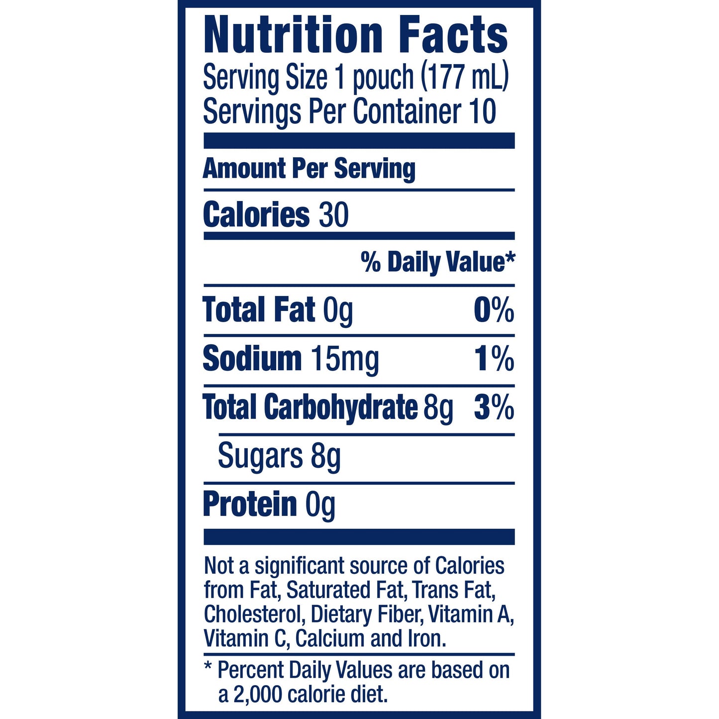 Capri Sun 100% Juice Fruit Punch Naturally Flavored Juice Blend, 40 ct Pack, 4 Boxes of 10 Pouches