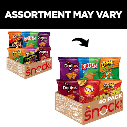 Frito-Lay Doritos & Cheetos Mix (40 Count) Variety Pack