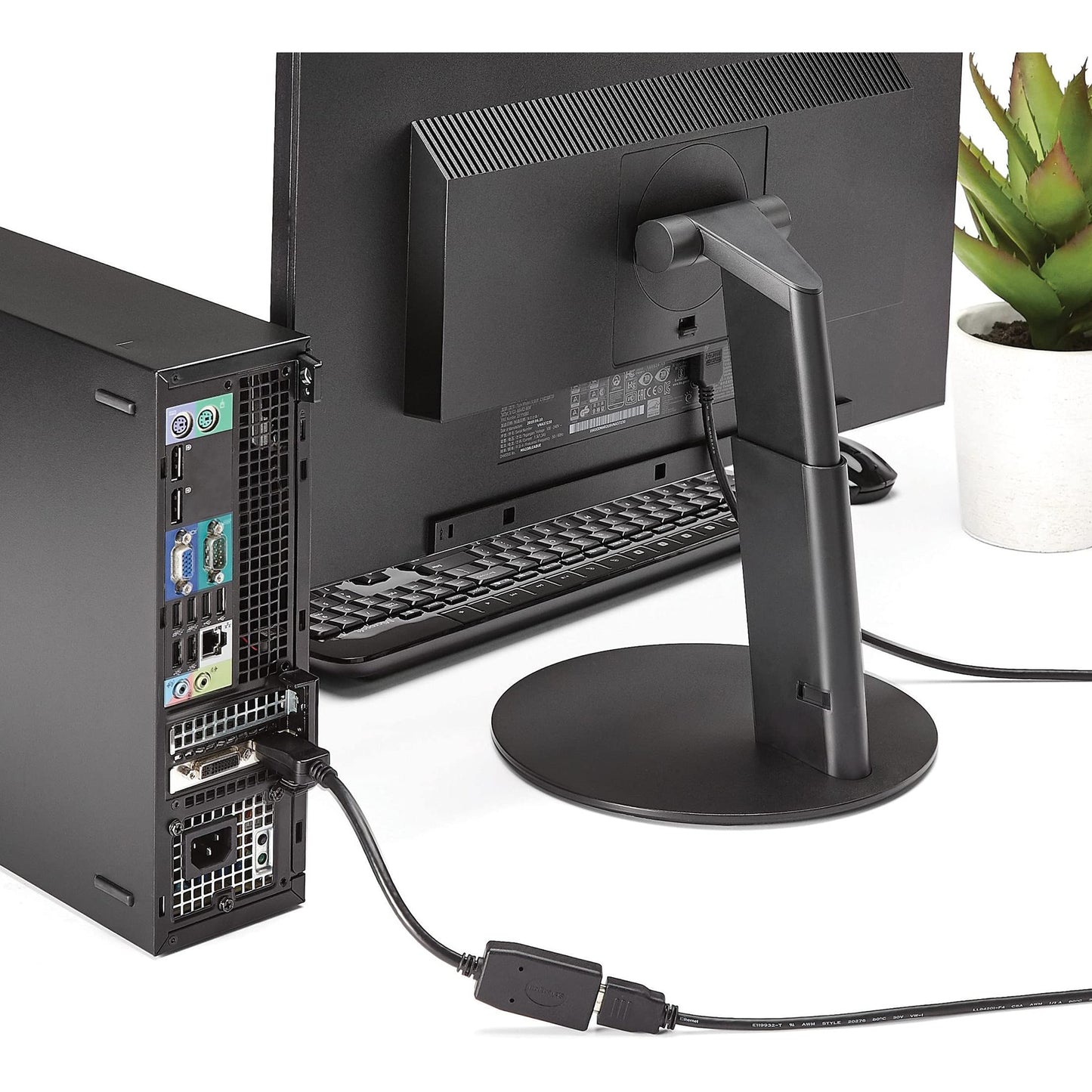StarTech.com DP2HDMI2 DisplayPort to HDMI Video Adapter Converter