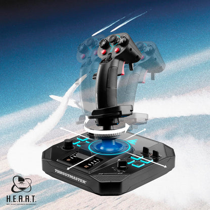 Thrustmaster Sol-R2 HOSAS Dual Flight Joysticks - Hall Effect Technology, 88 Buttons Space Sim Joystick for Flight Simulator - Compatible with PC
