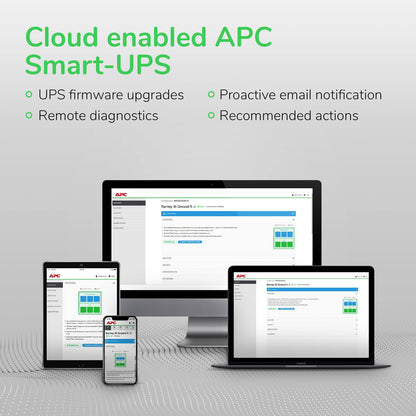 APC 1500VA Smart UPS with SmartConnect, SMT1500C Sinewave UPS Battery Backup, AVR, 120V, Line Interactive Uninterruptible Power Supply