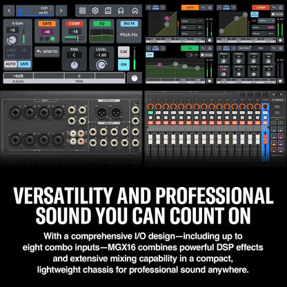 YAMAHA MG10XU 10-Input Stereo Mixer with Effects