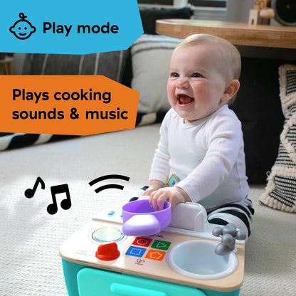 Baby Einstein + Hape Magic Touch Toy Cash Register Pretend to Check Out Toy, Real Sounds and Music, Ages 1, 2, 3, 4+