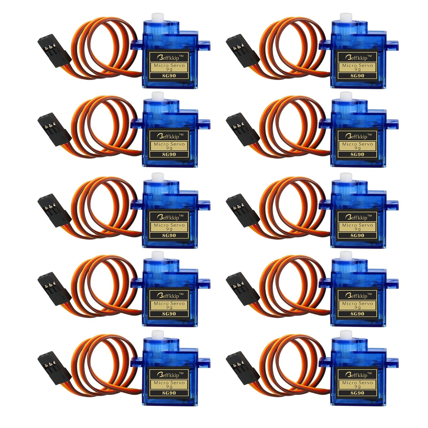 4Pcs SG90 9g Micro Servos for RC Robot Helicopter Airplane Controls Car Boat