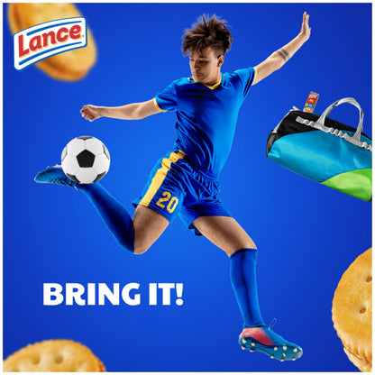 Lance Sandwich Crackers, Variety Pack, 3 Flavors, 20 Individually Wrapped Packs, 6 Sandwiches Each