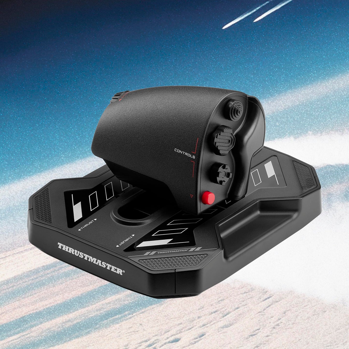 Thrustmaster Sol-R2 HOSAS Dual Flight Joysticks - Hall Effect Technology, 88 Buttons Space Sim Joystick for Flight Simulator - Compatible with PC