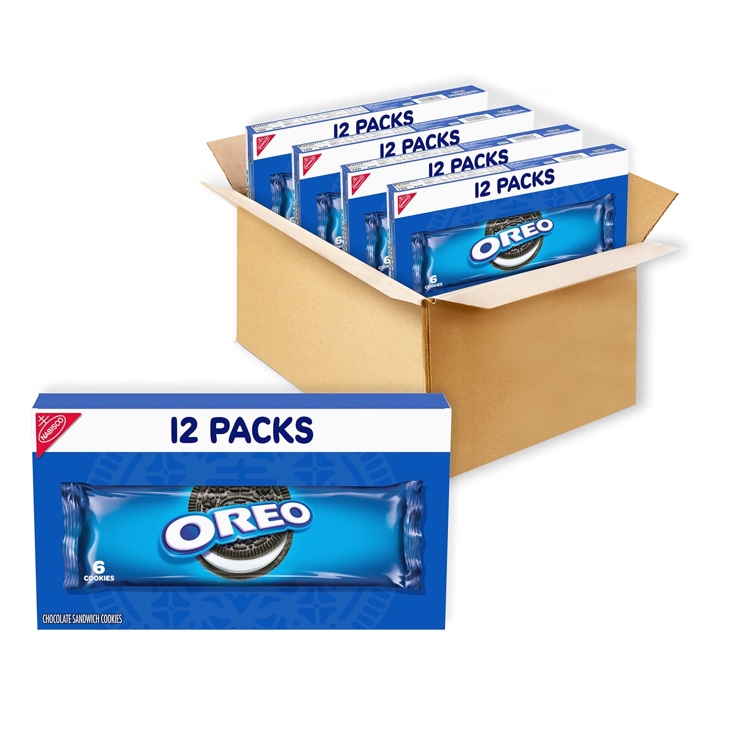 OREO Chocolate Sandwich Cookies, 20 Snack Packs (2 Cookies Per Pack)