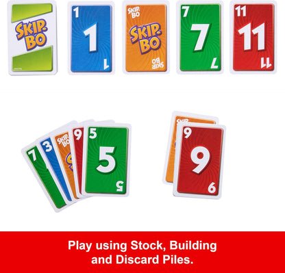Mattel Games SKIP BO Card Game