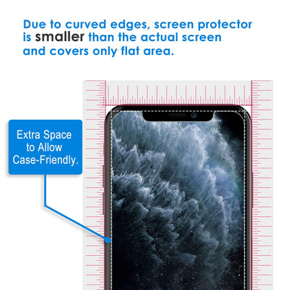 JETech Screen Protector for iPhone 17e (2026) / iPhone 16e / iPhone 14, Tempered Glass Film, 6.1-Inch Display, 3-Pack