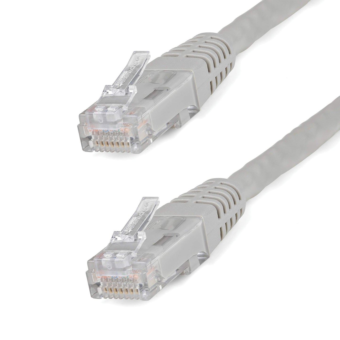 StarTech 6ft CAT6 Ethernet Cable - White CAT 6 Gigabit Ethernet Wire -250Mhz 100W PoE RJ45 UTP Molded Network Patch Cord with Strain Relief (C6PATCH6WH)