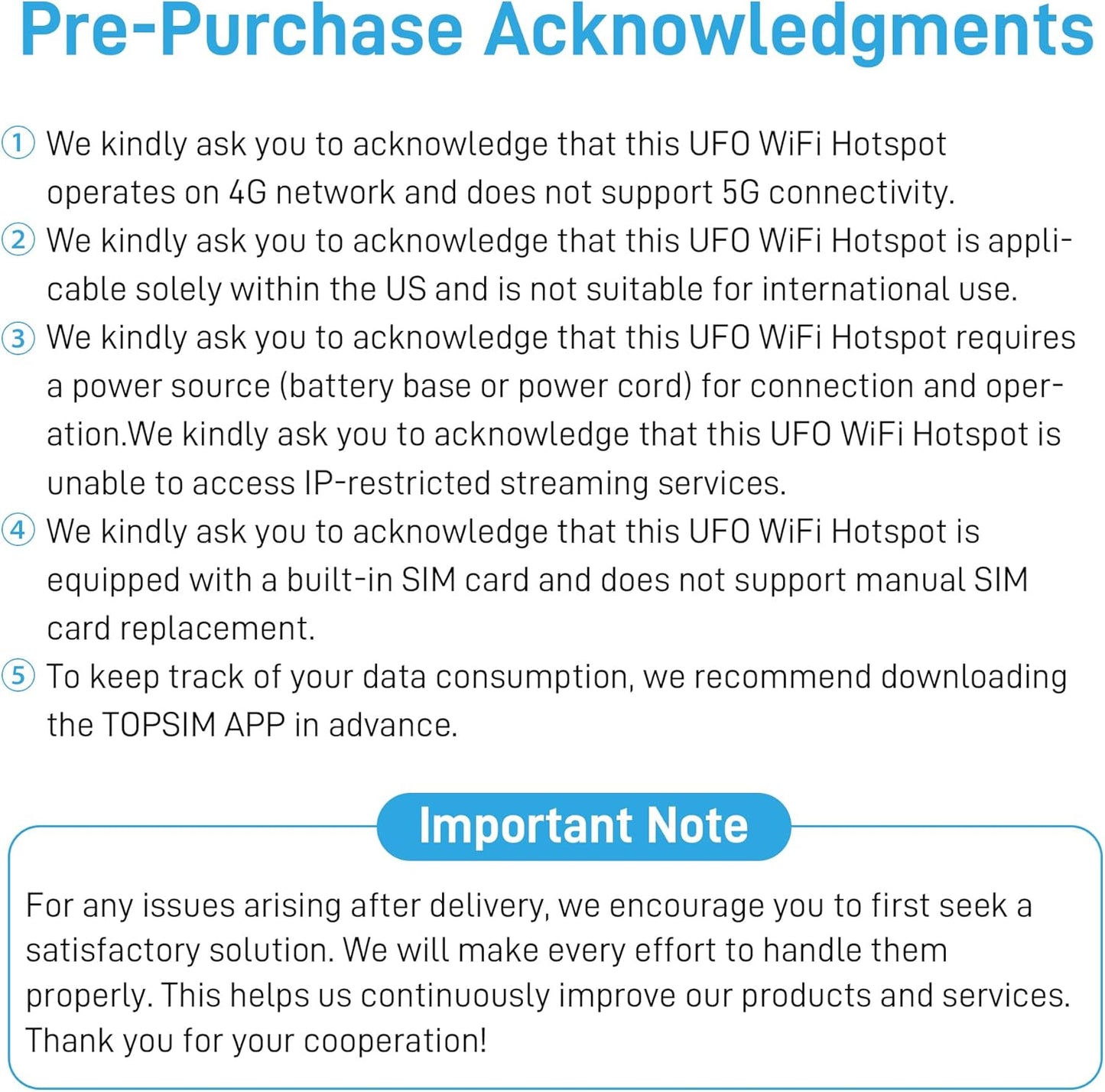 UFO Mobile Hotspot with Data 10GB-30Days, Portable Pocket WiFi 6 & 4G LTE Hotspot l MiFi, Support AT&T, T-Mobile, Verizon, 10 Devices, USA Coverage, No SIM Card Required, No Contract, Black
