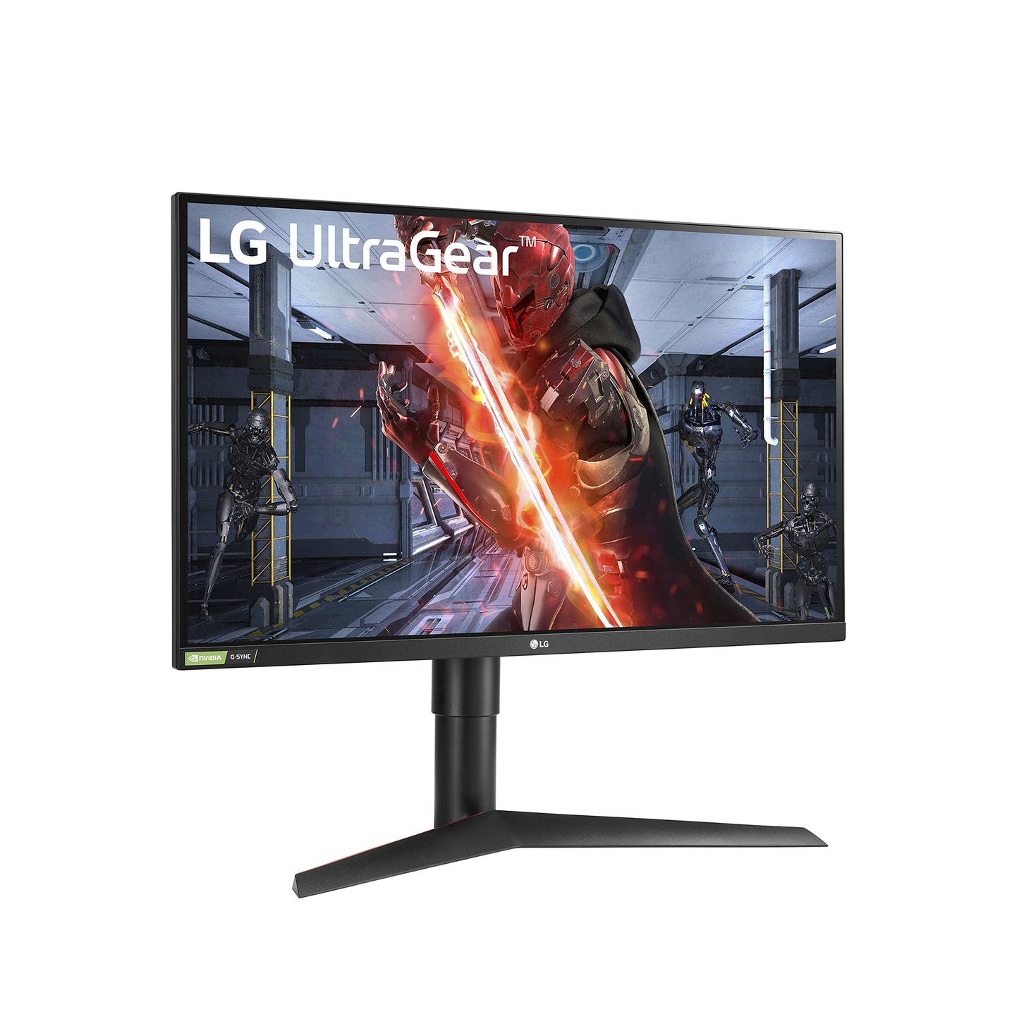 LG 27GL83A-B 27-Inch Ultragear QHD 2560 x 1440 IPS Gaming Monitor, 144Hz, 1ms (GtG), NVIDIA G-SYNC, AMD FreeSync, HDR10, HDMI, DisplayPort, Tilt/Height/Pivot Adjustable Stand, Black