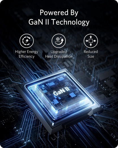 Anker Nano USB C Charger,65W GaN II PPS Fast Compact Foldable Charger for MacBook Pro, Galaxy, Dell, iPhone 17/16, iPad Pro, and More