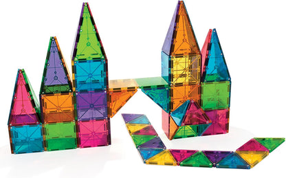 Magna-Tiles Clear Colors 100 Piece Set