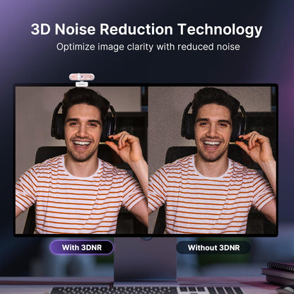 NexiGo N60 1080P Webcam with Microphone, Software Control & Privacy Cover, USB HD Computer Web Camera, Plug and Play, for Zoom/Skype/Teams, Conferencing and Video Calling
