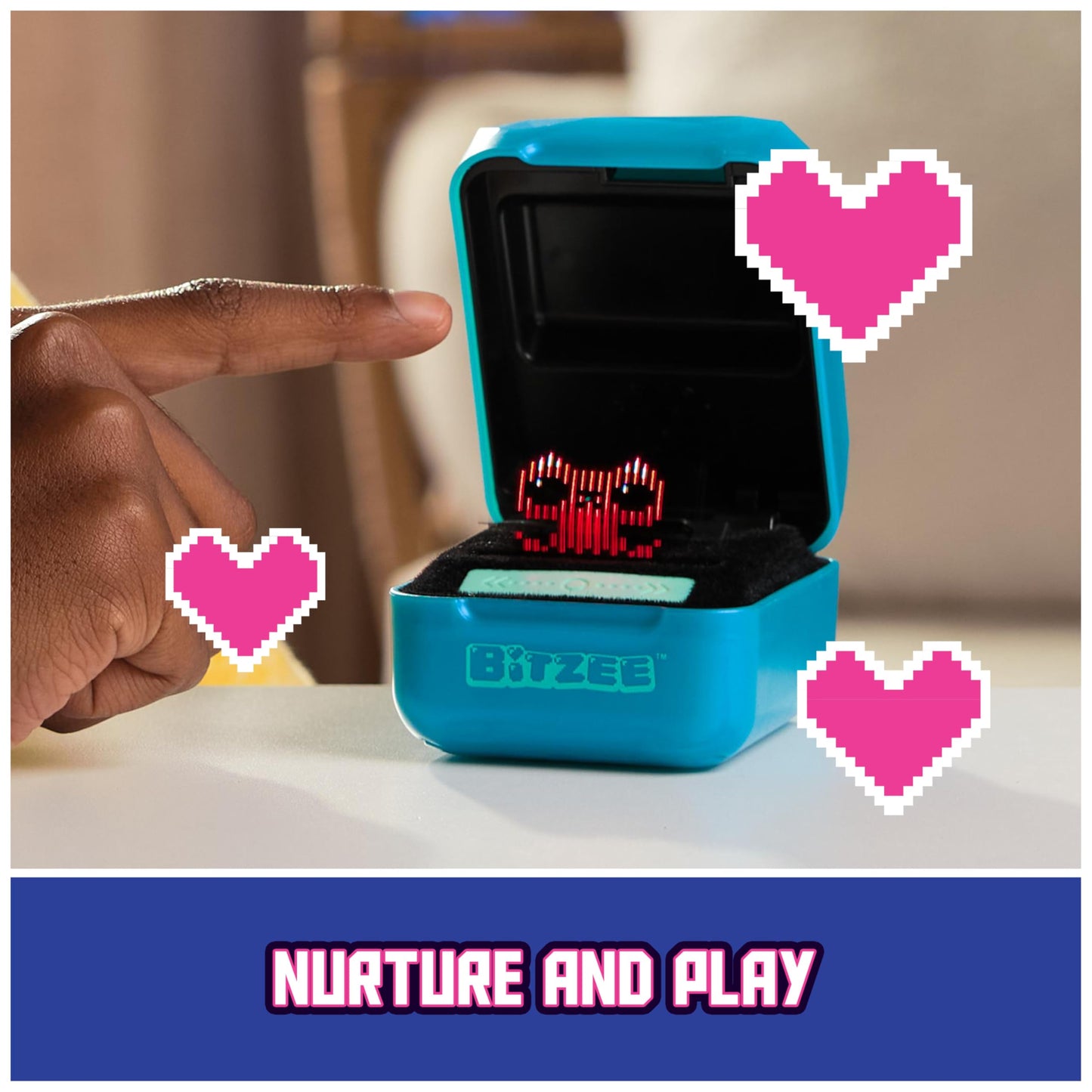BITZEE with 30 Interactive Characters Inside, Digital Pet Reacts to Swipes, Tilts & Taps, Toys for Kids