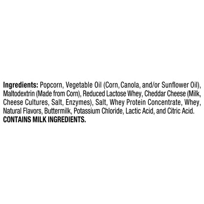 Smartfood Delight White Cheddar Flavored Popcorn, 40 Count, 0.5 oz Bags
