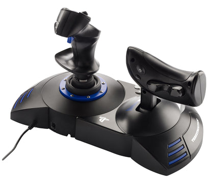 Thrustmaster T-Flight Hotas X - Flight Throttle and Joystick with 12 Programmable Buttons, Detachable Throttle, Adjustable Resistance for Flight Simulator - Compatible with PC