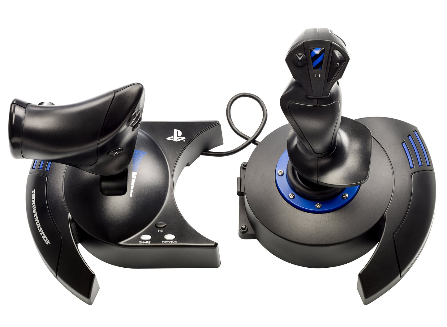 Thrustmaster T-Flight Hotas X - Flight Throttle and Joystick with 12 Programmable Buttons, Detachable Throttle, Adjustable Resistance for Flight Simulator - Compatible with PC