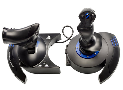 Thrustmaster T-Flight Hotas X - Flight Throttle and Joystick with 12 Programmable Buttons, Detachable Throttle, Adjustable Resistance for Flight Simulator - Compatible with PC