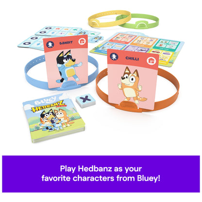Hedbanz, Quick Question Picture Guessing Family Game for Game Night Headbands Board Game, for Adults and Kids Ages 7 and Up (Edition May Vary)