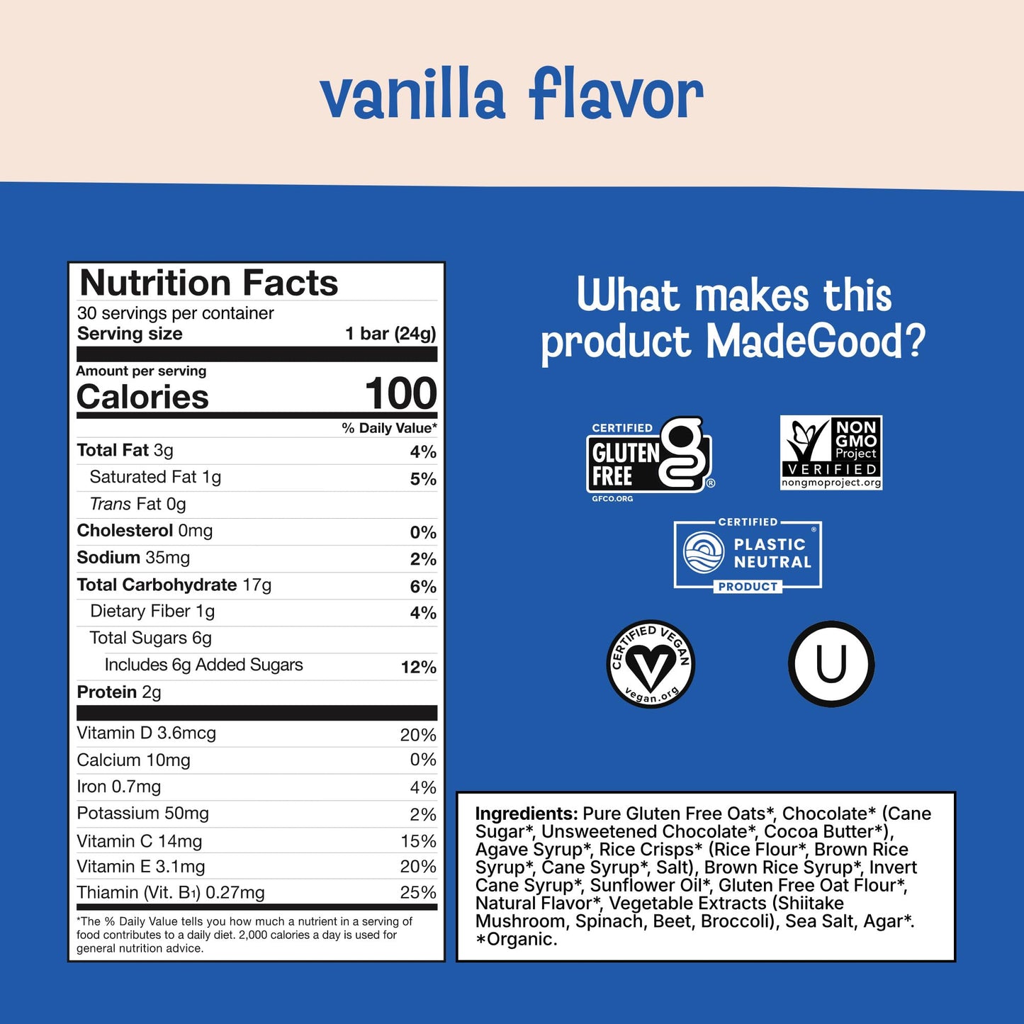 MadeGood Chocolate Lovers Variety Pack, Granola Bars, Morning Bars & Drizzled Birthday Cake Bars