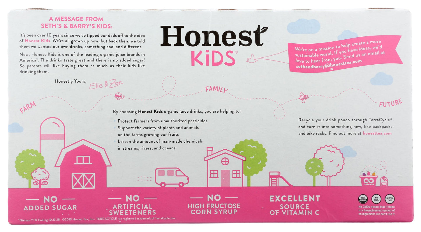 Honest Kids Variety Pack Organic Fruit Juice Drink, 675 fl oz, 32 Pack