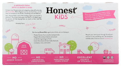 Honest Kids Variety Pack Organic Fruit Juice Drink, 675 fl oz, 32 Pack