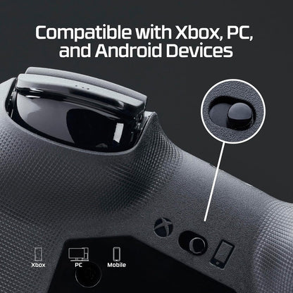 HyperX Clutch Tanto – Mini Wired Gaming Controller for Xbox Series X|S Licensed Compact Full Featured Wired Black