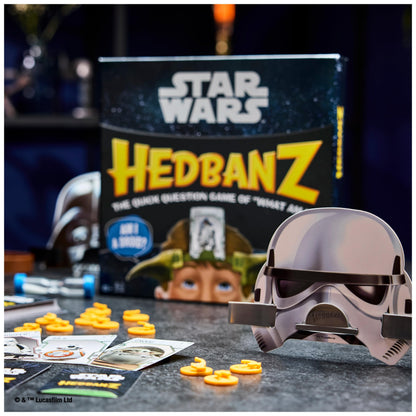 Hedbanz, Quick Question Picture Guessing Family Game for Game Night Headbands Board Game, for Adults and Kids Ages 7 and Up (Edition May Vary)
