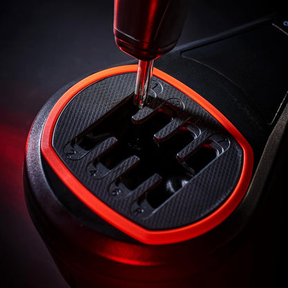 Thrustmaster TH8S Shifter Add-On for PS5, PS4, Xbox Series X|S, One, and PC – Sim Racing Gear with H-Pattern Shifter Plate, Compatible with Racing Wheels and Driving Simulator Sets