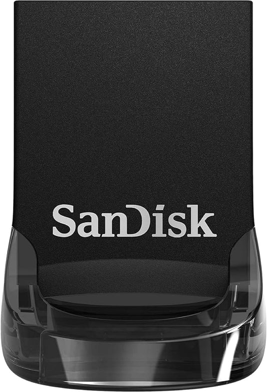 SANDISK 128GB Ultra Fit, USB-A Flash Drive, Up to 130MB/s Read Speeds