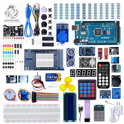 ELEGOO Mega R3 Project The Most Complete Ultimate Starter Kit with Tutorial Compatible with Arduino IDE