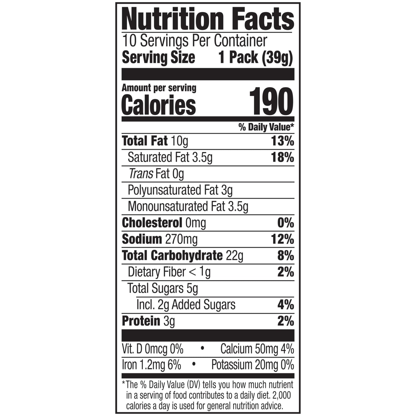 Lance Sandwich Crackers, Variety Pack, 3 Flavors, 20 Individually Wrapped Packs, 6 Sandwiches Each