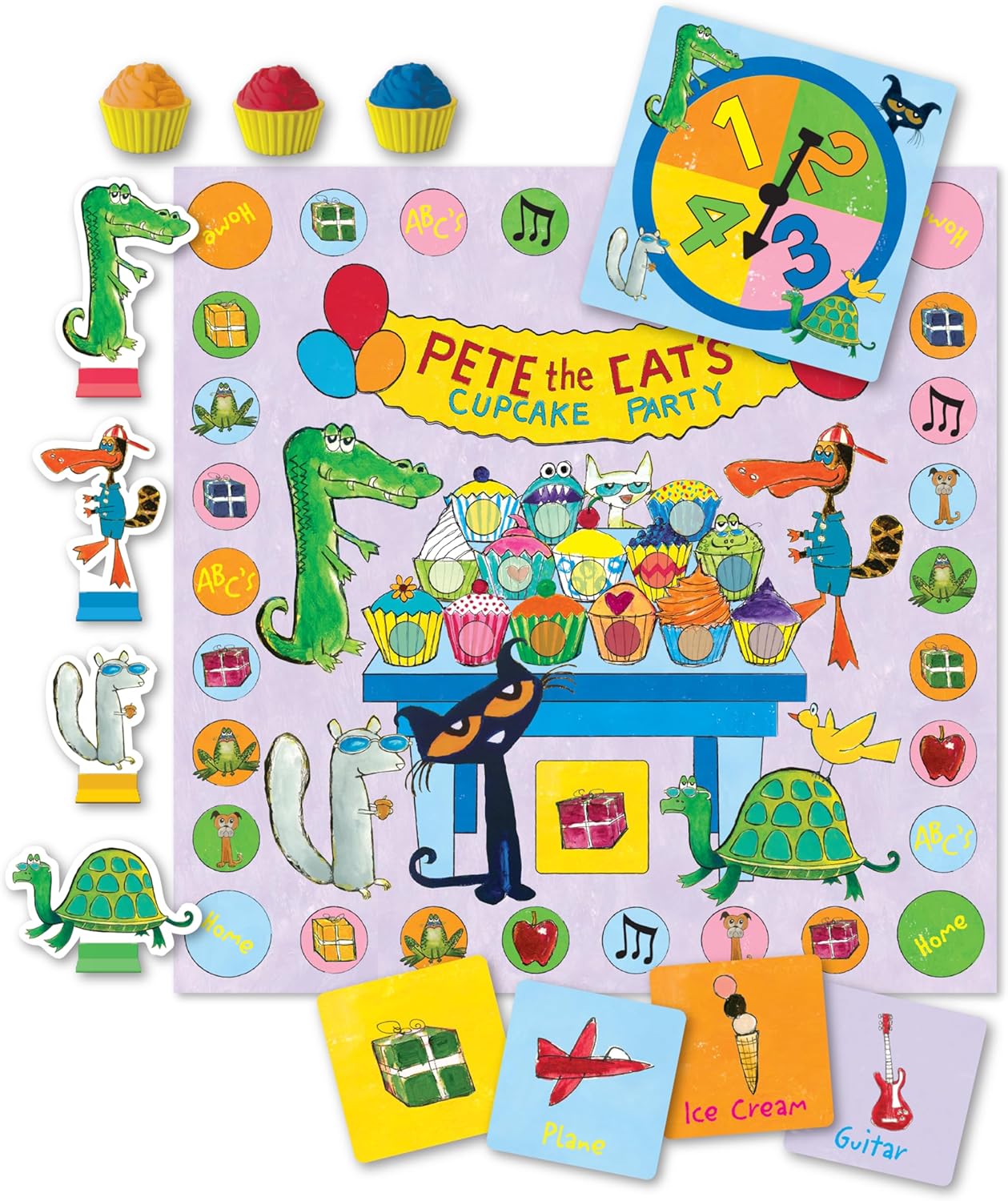 Briarpatch Pete the Cat The Missing Cupcakes Game, Fans of Pete the Cat Books, Ages 3+