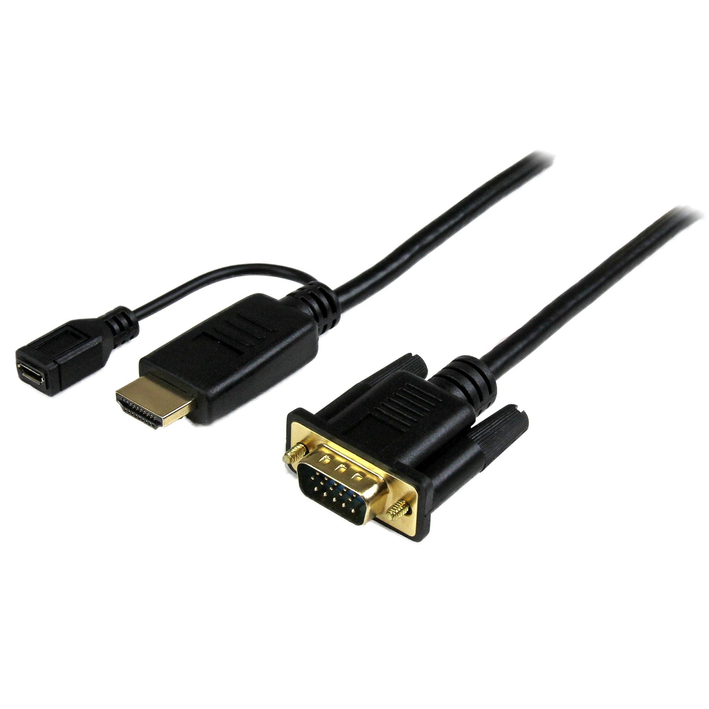 StarTech.com 1080p 60Hz HDMI to VGA High Speed Display Adapter - Active HDMI to VGA (Male to Female) Video Converter for Laptop/PC/Monitor (HD2VGAE2)
