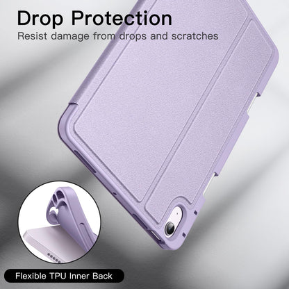 JETech Case for iPad Air 11-Inch M4/M3/M2 (2026/2025/2024), iPad Air 5/4 (2022/2020 5th/4th 10.9-Inch) with Pencil Holder, Slim Folio Stand Protective Tablet Cover, Multi-Angle Viewing (Black)