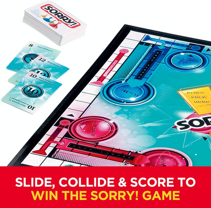 Sorry! Board Game for Kids Ages 6 and Up; Classic Hasbro Board Game; Each Player Gets 4 Pawns (Pawn Colors May Vary) – Amazon Exclusive