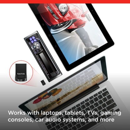 SANDISK 128GB Ultra Fit, USB-A Flash Drive, Up to 130MB/s Read Speeds