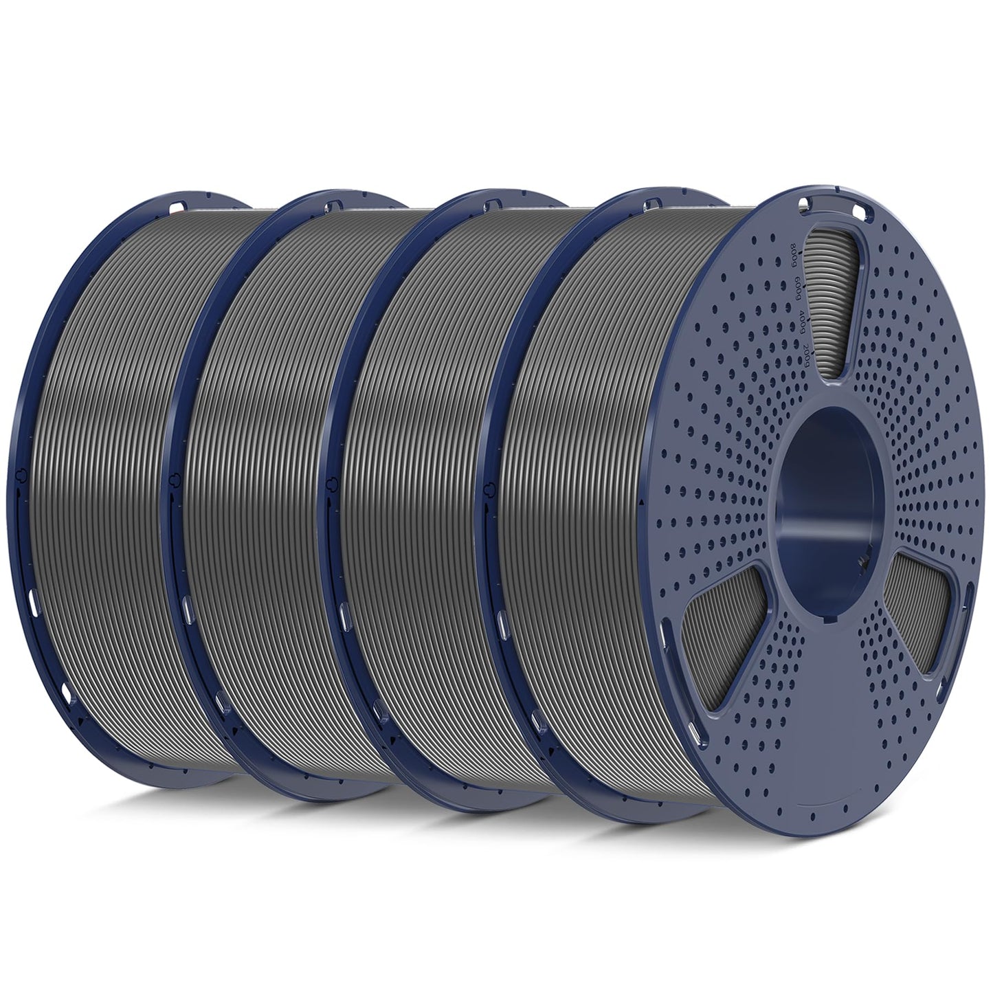 SUNLU PLA 3D Printer Filament PLA Filament 1.75mm, Neatly Wound 3D Printing Filament 1.75mm, Dimensional Accuracy +/- 0.02 mm, Fit Most FDM 3D Printers, 1kg Spool (2.2lbs), Black