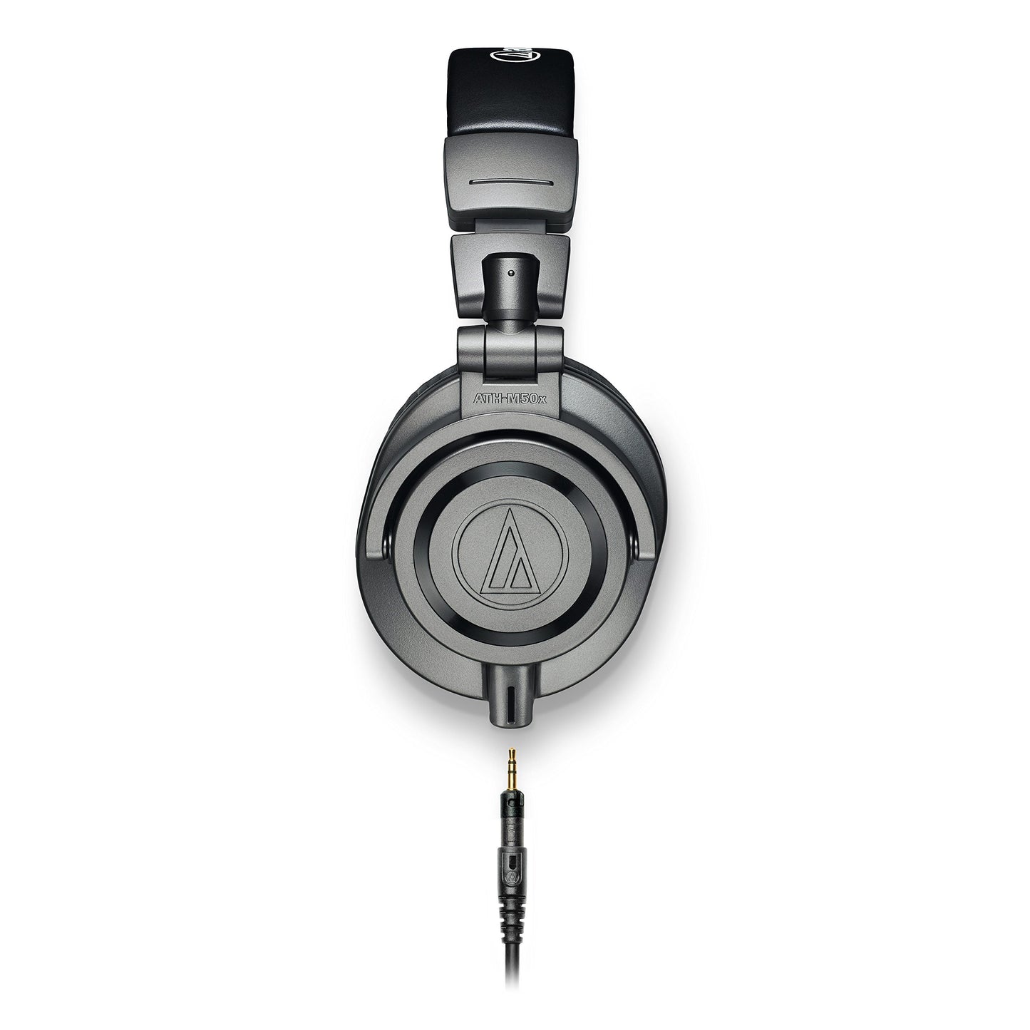 Audio-Technica ATH-M50X Professional Studio Monitor Headphones, Black, Professional Grade, Critically Acclaimed, with Detachable Cable