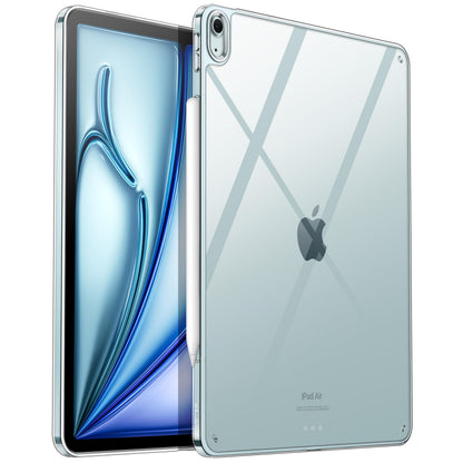 JETech Clear Case for iPad Pro 13-Inch M5/M4 (2025/2024), Anti-Yellowing Transparent Shockproof Slim Tablet Back Cover with Hard PC Back and Soft TPU Bumper