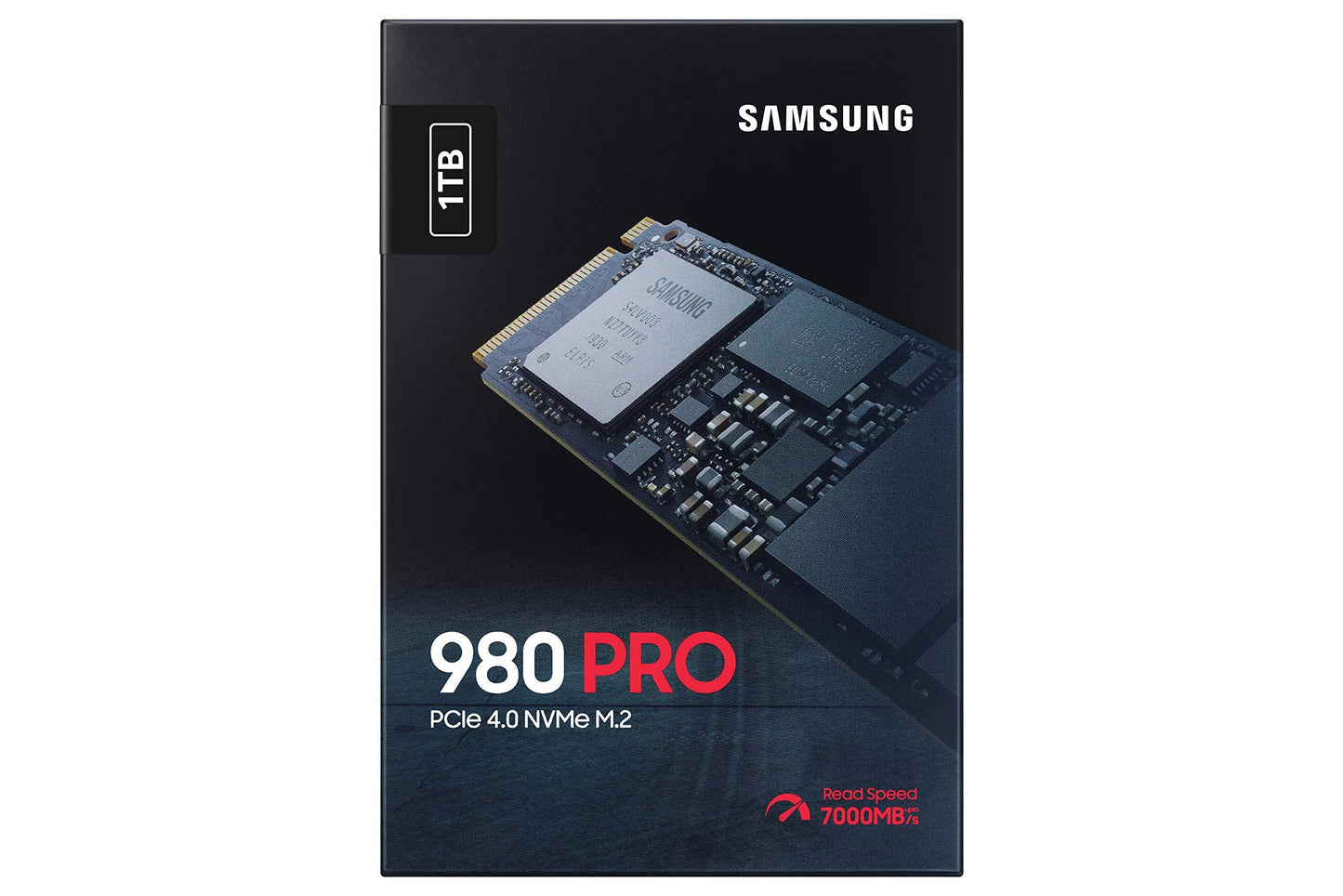 Samsung 980 PRO SSD 1TB PCIe 4.0 NVMe Gen 4 Gaming M.2 Internal Solid State Drive Memory Card, Maximum Speed, Thermal Control MZ-V8P1T0B/AM