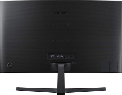 SAMSUNG 23.5” CF396 Curved Computer Monitor, AMD FreeSync for Advanced Gaming, 4ms Response Time, Wide Viewing Angle, Ultra Slim Design, LC24F396FHNXZA, Black