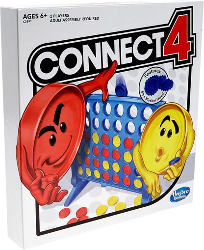 Hasbro Gaming Connect 4 Strategy Board Game for Ages 6 and Up (Amazon Exclusive)