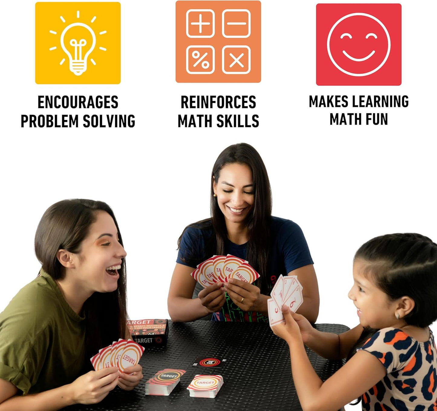 Elevate Prep Target Math Game | A Teacher-Recommended, Fast-Paced Mental Math Game for Practicing Addition, Subtraction, Multiplication, & Division | Ages 8+