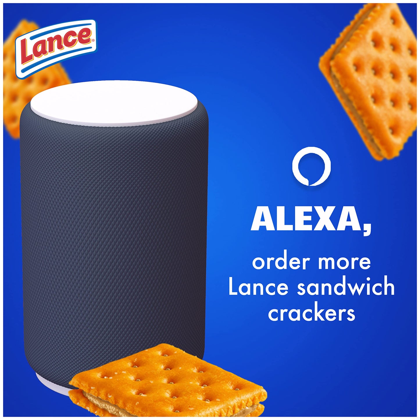 Lance Sandwich Crackers, Variety Pack, 3 Flavors, 20 Individually Wrapped Packs, 6 Sandwiches Each