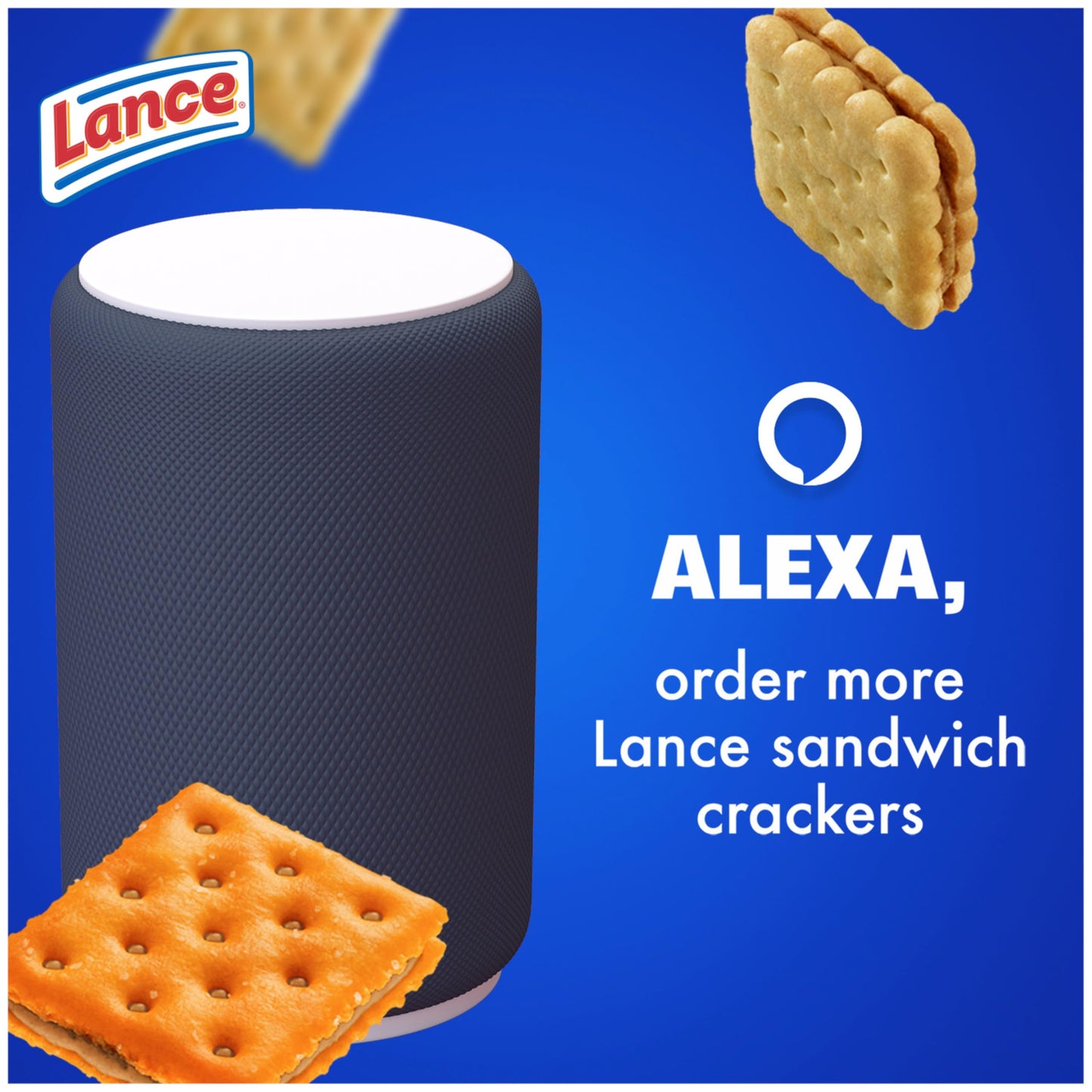 Lance Sandwich Crackers, Variety Pack, 3 Flavors, 20 Individually Wrapped Packs, 6 Sandwiches Each
