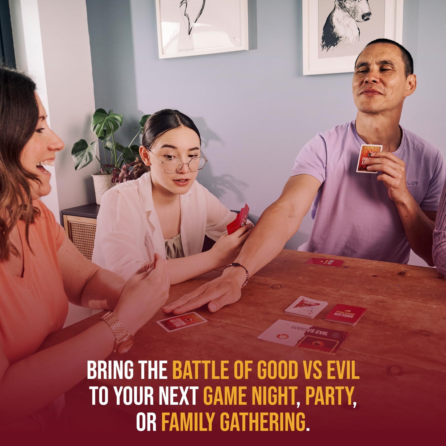 Exploding Kittens Original Edition - 2-5 Players - Ages 7+ - 15 Minutes to Play - High Stakes Card Game - Party Game, Family Game Night, Kid and Adult Card Game