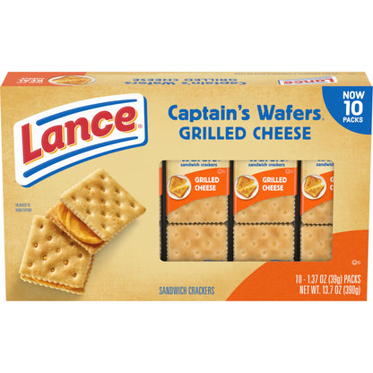 Lance Sandwich Crackers, Variety Pack, 3 Flavors, 20 Individually Wrapped Packs, 6 Sandwiches Each